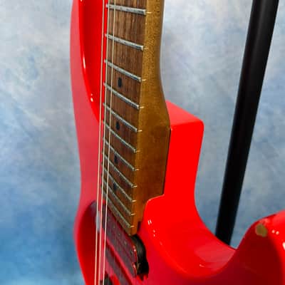 Kramer CK-110 Tatsuya Artist Model Red/Orange Made in Japan, MIJ image 8