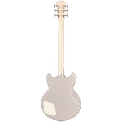 D'Angelico DELUXE BRIGHTON Series Electric Guitar (Desert Gold) image 2
