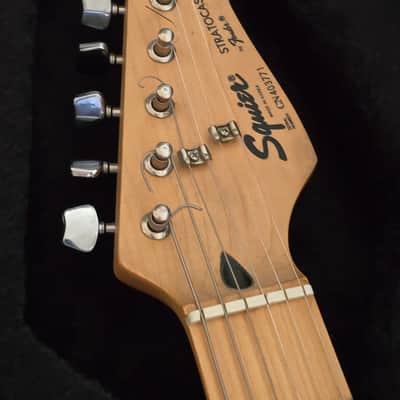 Squier Standard Stratocaster HSS with Maple Fretboard (Made in Korea) 1989 - 1992 - Black image 9