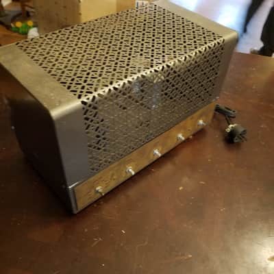 Eico HF-20 mono tube amp hi-fi dual 6L6 with ornamental cage 1959 image 1
