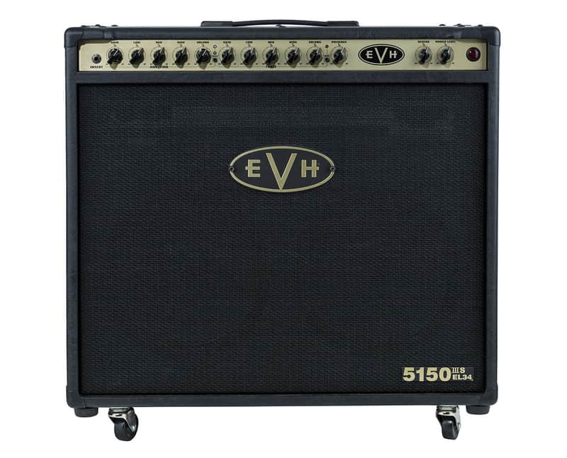 EVH 5150III 50-Watt EL34 2x12" Tube Combo Amp - Black image 1
