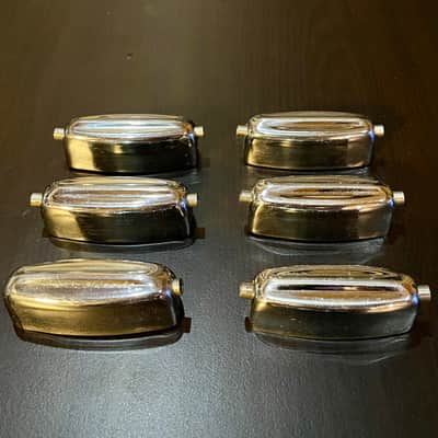 Rogers vintage “Bread and Butter” bass / snare / tom lug, 2 1/8” hole spacing, late 50s image 2