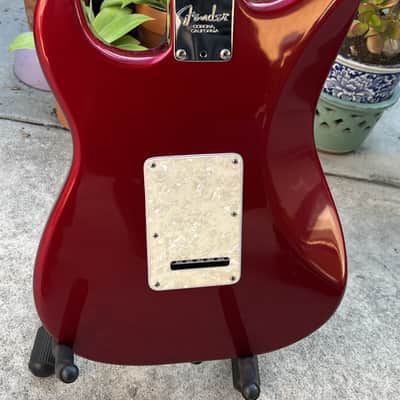 Fender American Double Fat Stratocaster with (Scalloped) Rosewood Fretboard 2000 - 2002 - Candy Apple Red image 13