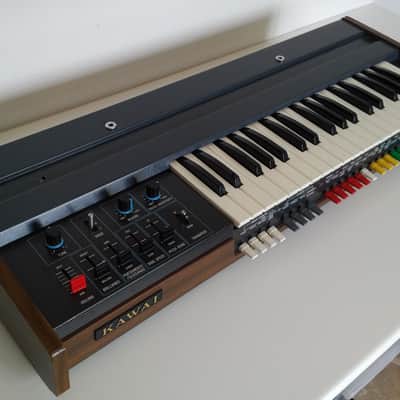 Kawai Teisco S-100P vintage analog synthesizer with aftertouch and spring reverb Sh image 2