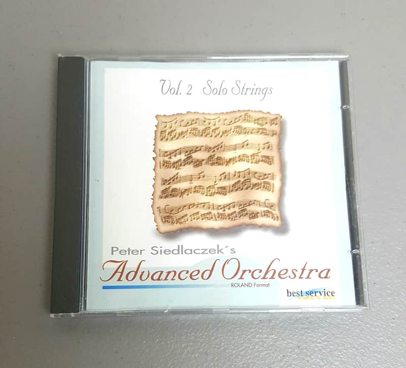 Roland Sampler CD Rom Library - S-770/750/760 - Peter Siedlacsek's Andvanced Orchestra Vol 2 - Solo Strings image 1