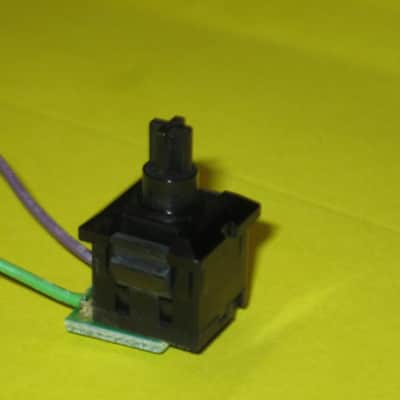 lightly used Boss ON / OFF Foot Switch - black hard plastic on very small green circuit board + green & purple wires for Boss compact size pedals (works fine) came off of a lightly used 2010 SYB5 pedal (NO pedal included / NO other items included) image 12