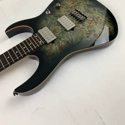 Ibanez RG Premium RG1121PB BCKB Charcoal Black Burst Electric Guitar RG1121 PB + GIG BAG image 8