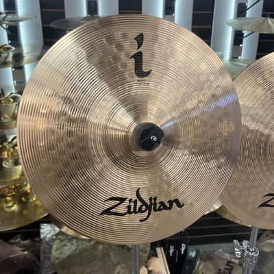 ZILDJIAN ILH14HP 14" I HIHAT PAIR TOP 969G BOTTOM 1160G - FLOOR MODEL image 2