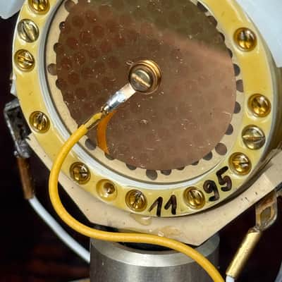 1975 Neumann U87 Condenser Microphone Nickel Serviced Original Diaphragms image 5