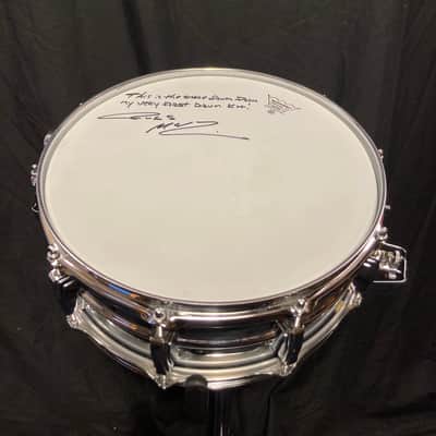 Russ McKinnon's First Snare Drum! (Barry Manilow, Tower of Power) Ludwig 14x5" Super-Sensitive Snare Drum 1968 - SIGNED! image 1