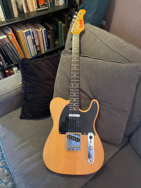 Foxxe by Barrington Guitar Werks Tele Style 1989-1991 - Natural image 1