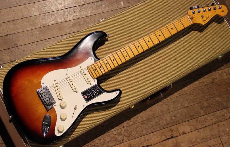 Fender American Ultra Luxe Vintage '50s Stratocaster 3-Color Sunburst
