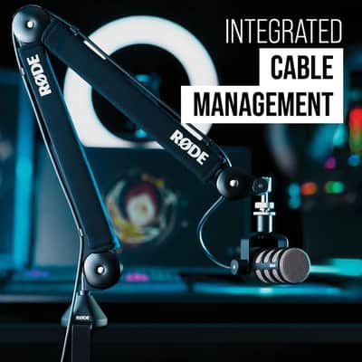 Rode PSA1+ Professional Desk Mounted Broadcast Microphone Boom Arm Stand image 6