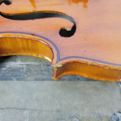 1966 Conrad U. Götz 3/4 Violin With Bow & OHSC image 15