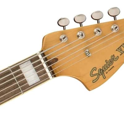 Squier Classic Vibe 6-String Bass VI, Black, Laurel Fingerboard image 6