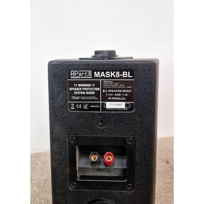 Apart Mask8F-BL - PA Speakers - Black - Excellent image 8