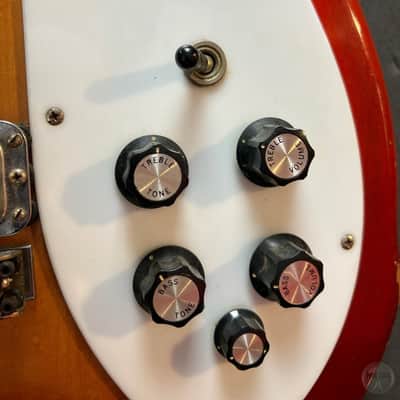 Rickenbacker Bass model 4005 from 1966 in fireglo image 10