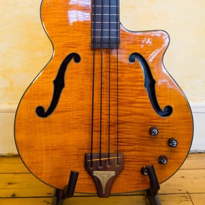 EPIPHONE ZENITH FRETLESS BASS, RARE AND BEAUTIFUL! semi-acoustic image 1