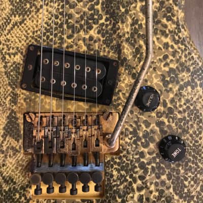 Vintage '80s Kramer Baretta Custom Snakeskin Guitar - Must Read! image 4