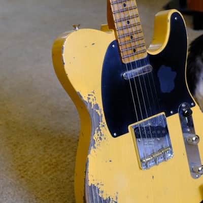 Fender 51 nocaster featherweight heavy relic 2025 - No caster blond image 2