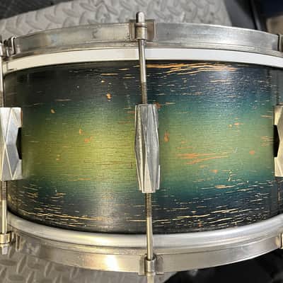 Gretsch Broadkaster Duco 40s-50s 14"x6.5" Snare Drum image 5