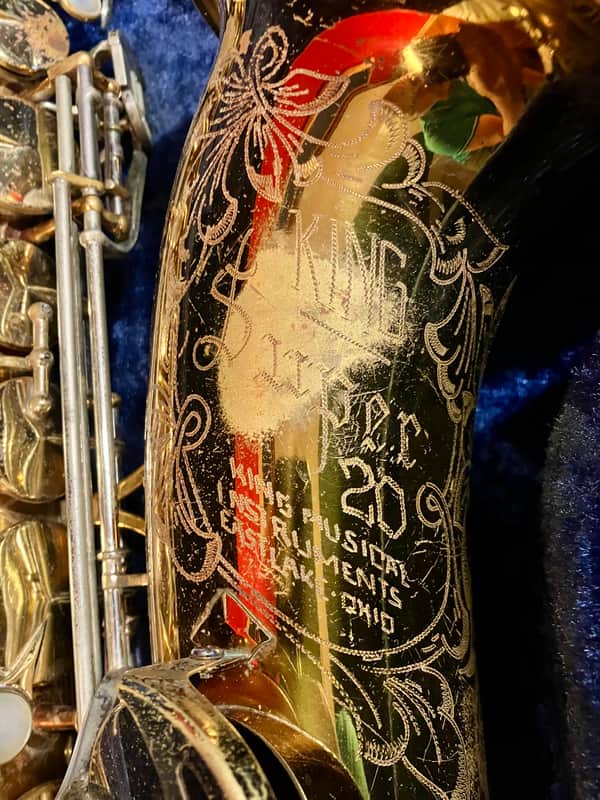 King Tenor Silver Neck 70s image 1