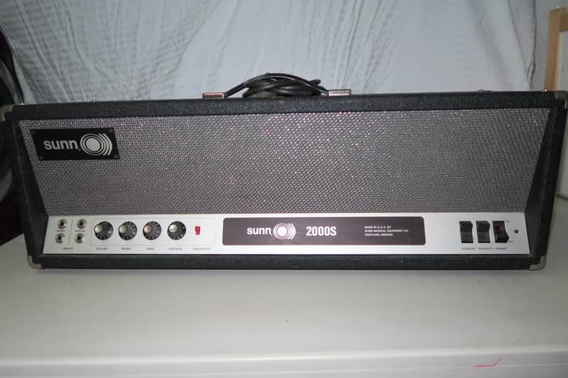 Sunn 2000S 1968 Dual Tube Rectifier All Original Parts image 1