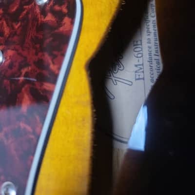 Fender FM-60E 2000-2007 - Sunburst image 5