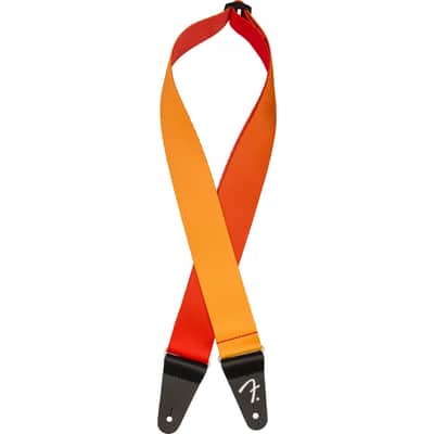 Fender Ombré Strap 2" Tequila Sunrise - Strap for Guitars image 2