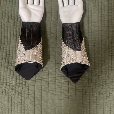 KISS Peter Criss WRIST BANDS - Psycho Circus/Farewell Tour Stage Costume Piece image 2