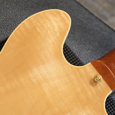 Unplayed! 2023 Gibson Custom Shop 1964 Reissue ES-335 M2M 3x P90 Semi-Hollow Electric Guitar Trans Ebony Black + OHSC image 14