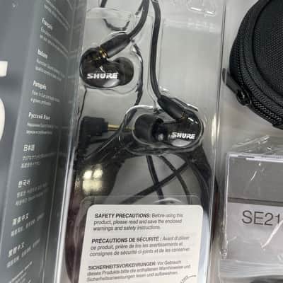 Shure SE215 Single Driver In-Ear Monitors, Black image 2