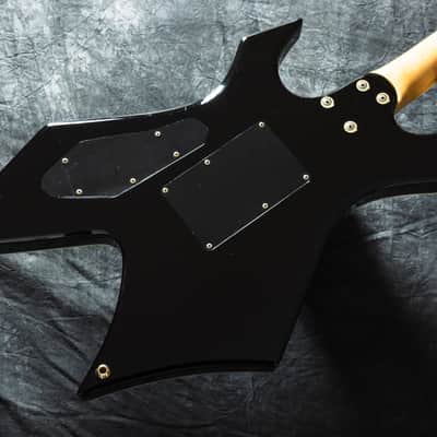 B.C. Rich Warlock-920JE - See Through Black Burst - VERY GOOD condition image 11