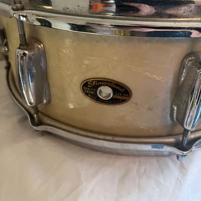 Slingerland Radio King 1950s 1960s  - Marine Pearl White image 11