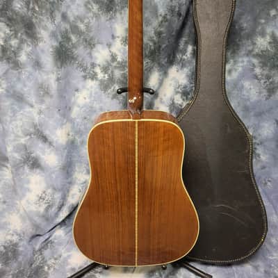 Video Demo Vintage 1977 Ibanez Model 2601 Artist Jumbo Dreadnought Pro Setup Soft Shell Case image 13