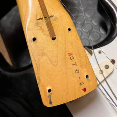 1987 Fender Japan E-Serial Eric Clapton Style– Black / Maple Neck image 15