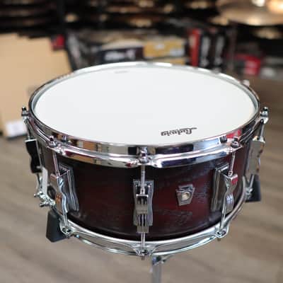 Ludwig Classic Oak 6.5x14" Snare Drum (Brown Burst) image 6