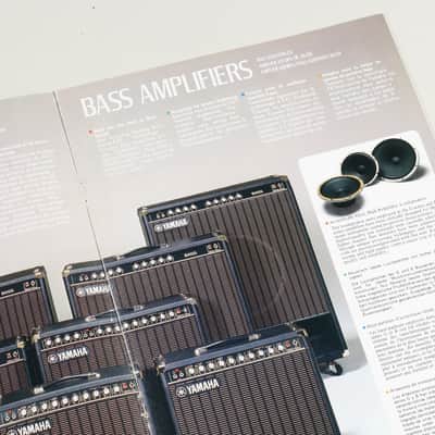 Yamaha guitar & bass amplifiers brochure (G-, B-, S- series) image 3