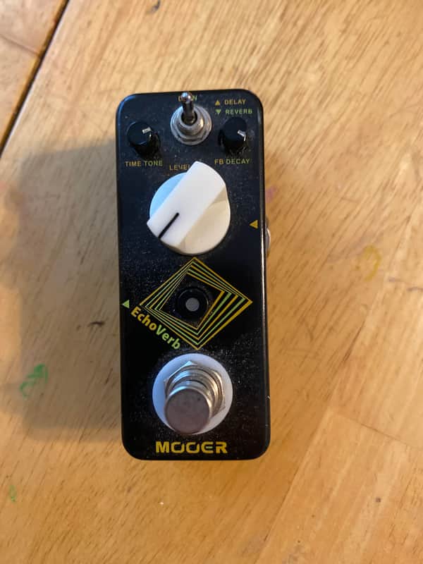 Mooer Echoverb Digital Delay/Reverb 2010s - Black image 1
