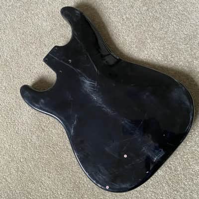 Black HSH Guitar Strat Style Basswood Body image 7