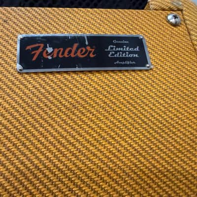 Fender Blues Deluxe Reissue Limited Edition 2-Channel 40-Watt 1x12" Guitar Combo 2005 - Present - Tweed image 9