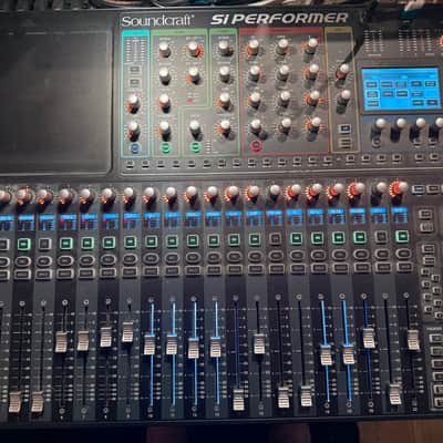 Soundcraft Si Performer 2 24-Channel Digital Mixer 2010s - Black imagen 1
