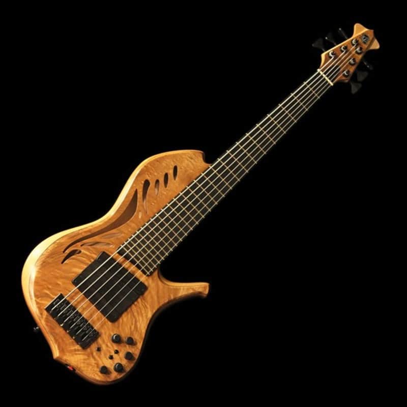 Kenneth Lawrence Instruments Custom Chambered Brase II 6st/33 (Premium Quilted Myrtle Top) image 1