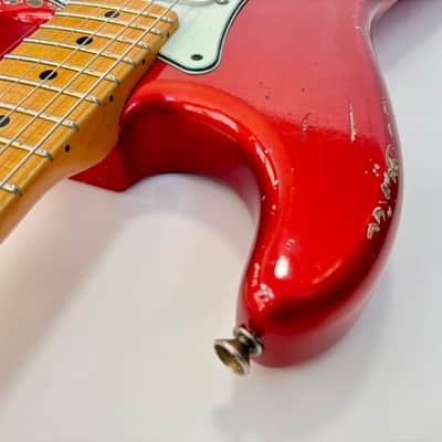 Fender Stratocaster 66 Relic Masterbuilt Dennis Galuszka Custom Shop 2014 Chrome Red image 10
