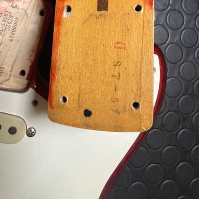 Fender Japan '57 Reissue Stratocaster ST57-70 Candy Apple Red – Maple Neck (Q-Serial, Upgraded Van Zandt Bridge Pickup) image 19