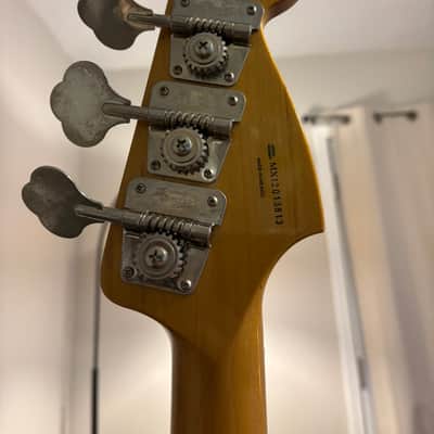 Fender Pawn Shop Series Reverse Jaguar Bass - Black image 9
