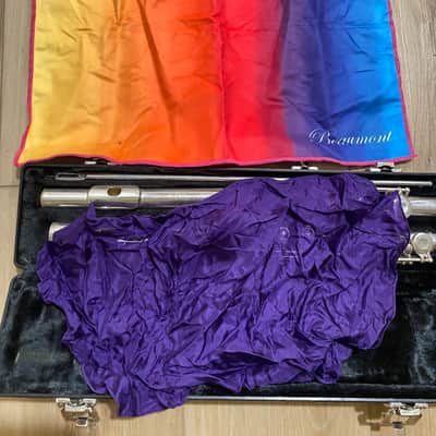 Gemeinhardt 2SP Straght-Headjoint Flute with Offset G 2010s - Silver-Plated image 2