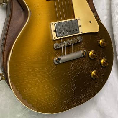 NEW! Gibson Custom Shop '57 Les Paul Gold Top Reissue Ultra Heavy Murphy Lab - Authorized Dealer - 8.8 lbs! - G07284 image 7