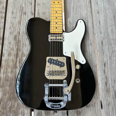 Squier Vintage Modified Cabronita Telecaster with Bigsby 2014 - 2019 - Black electric, Guitar, limited edition image 3
