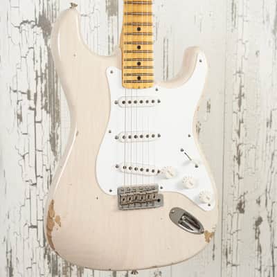 Fender Custom Shop LTD Fat '54 Relic Stratocaster - 2024 - White Blonde image 3